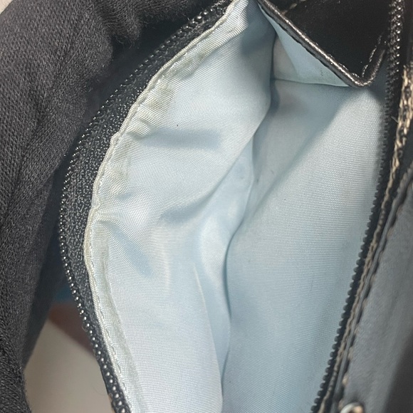 Coach Y2k Black & Gray Signature Turnlock Wallet 3.5 in H x 5 in L - Picture 10 of 10